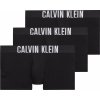 Boxerky, trenky, slipy, tanga Calvin Klein 3 Pack pánské boxerky nadrozměr černé NB3839A-9H1