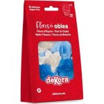 Jedlé květy - modré a bílé 8 ks - Dekora – Sleviste.cz