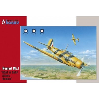 Nomad Mk.I RCAF & SAAF Attack BomberSpecial Hobby SH 72292 1:72