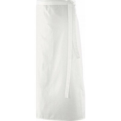 Exner Zástěra s látkovým pásem po celé délce 90x60cm 220 g/m Bílá EX101 – Hledejceny.cz