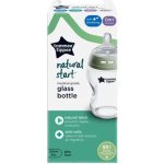 Tommee Tippee kojenecká láhev C2N skleněná bílá 250ml – Zboží Dáma