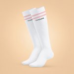 Beastpink ponožky High Socks White – Zbozi.Blesk.cz