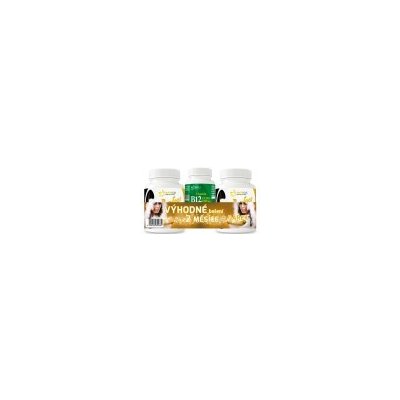 Nutricius Perfect Gold Hair 2 x 90 tablet + Vitamín B12 30 tablet – Hledejceny.cz