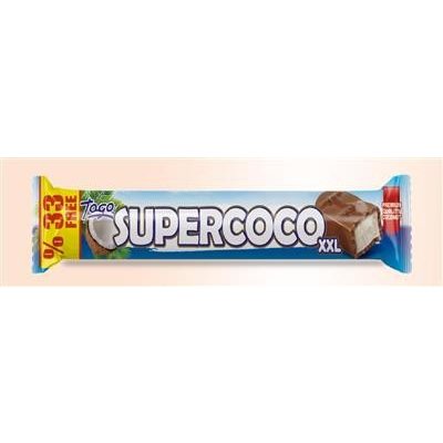Togo supercoco XXL čokoládová tyčinka s kokosem 50 g – Zboží Dáma