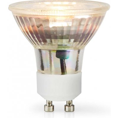 NEDIS LED žárovka GU10/ PAR16/ 3 W/ 220 V/ 230 lm/ 2700 K/ teplá bílá/ čirá – Hledejceny.cz