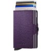 Pouzdro na doklady a karty Secrid Twinwallet Crisple Purple