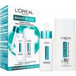 L´Oréal Paris Bright Reveal Dark Spot UV Fluid SPF50+ denní pleťový fluid Bright Reveal Dark Spot UV Fluid SPF50 50 ml + pleťové sérum Bright Reveal Niacinamide Dark Spot Serum 30 ml pro ženy – Zbozi.Blesk.cz