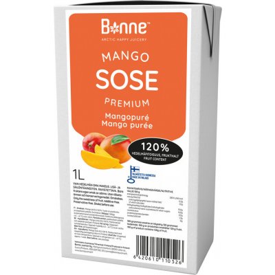 Bonne Ovocné pyré 120% Mango 1 l – Zboží Dáma