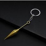 Přívěsek na klíče Albi CHZ Kovová "GOLDEN NINJA" Naruto Naruto Kunai – Zboží Dáma