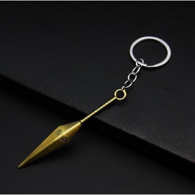 Přívěsek na klíče Albi CHZ Kovová "GOLDEN NINJA" Naruto Naruto Kunai – Zboží Dáma