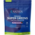 NATIOS Premium Super Greens, Lesní ovoce 228 g – Hledejceny.cz