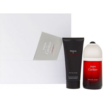 Cartier Pasha de Cartier Édition Noire Sport EDT 100 ml + sprchový gel 100 ml dárková sada