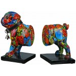 Gilde Zarážky na knihy Buldoček Street Art, 20 cm – Hledejceny.cz