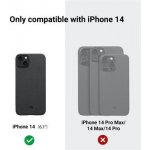 Pouzdro Pitaka MagEZ 3 600D iPhone 14 šedé – Hledejceny.cz