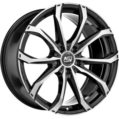 MSW 48 6,5x16 5x160 ET60 gloss black polished – Hledejceny.cz