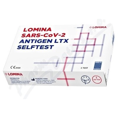 Lomina SARS-CoV-2 Antigen LTX Selftest 1 ks – Zbozi.Blesk.cz