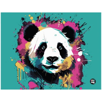 Oxybag Ubrus do výtvarné výchovy - 65 × 50 cm Panda – Hledejceny.cz