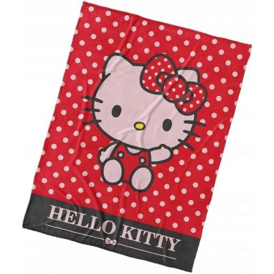 Carbotex Dětská deka červená Hello Kitty – Hledejceny.cz