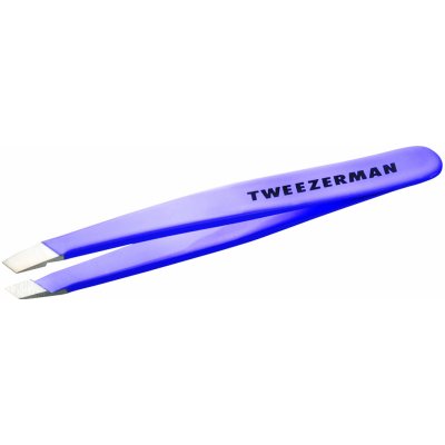Tweezerman Slant Blooming Lilac pinzeta levandulová – Zboží Dáma