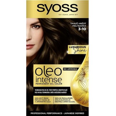 SYOSS Oleo Intense 3-10 Tmavě hnědá 50 ml