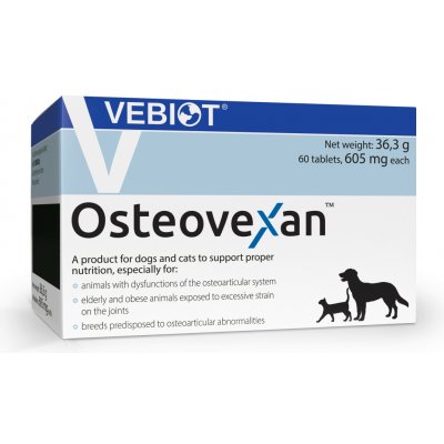 Osteovexan pro psy a kočky 60 tbl Vebiot – Hledejceny.cz