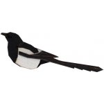 BeWooden brož Magpie ze dřeva – Zbozi.Blesk.cz