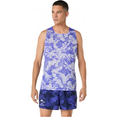 Asics Fujitrail Singlet M 2011D528400 cobalt burst cream – Sleviste.cz