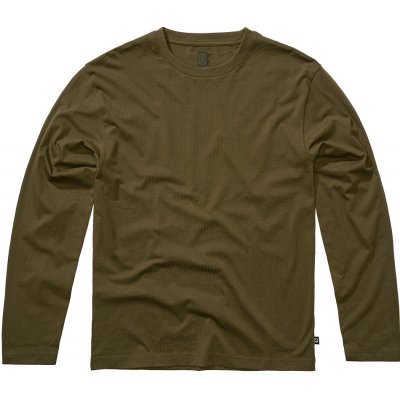 Triko Brandit Premium Longsleeve Shirt olivová – Zboží Dáma