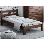 AMI Nábytek masiv Virginia ořech s roštem – Zboží Mobilmania