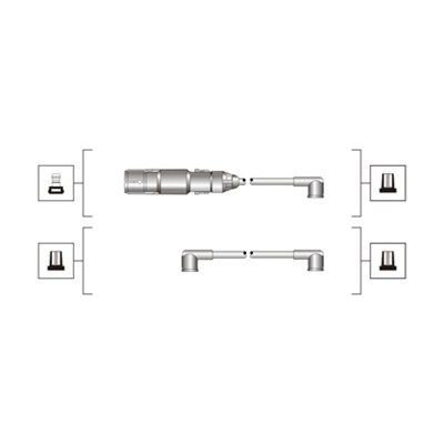 Sada kabelů pro zapalování MAGNETI MARELLI 941319170071 – Hledejceny.cz