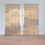 Sablio Záclony Písečné duny: 2ks 150x250cm – Hledejceny.cz