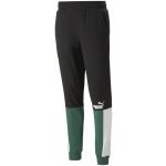 Puma ESS+ BLOCK Sweatpants TR 84800737 Zelená – Zboží Dáma