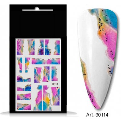 BIO nails vodolepka 30114 barva se třpytkami – Zboží Mobilmania