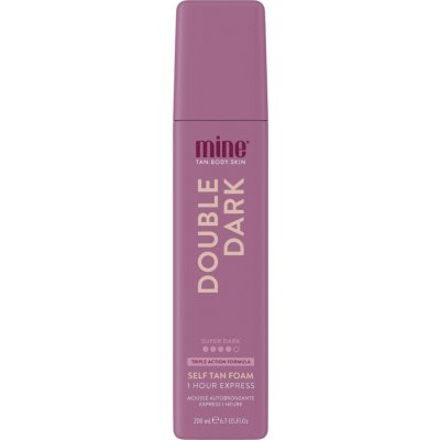 TanExpert MineTan Double Dark Samoopalovací pěna 200 ml – Hledejceny.cz