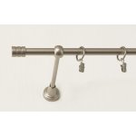 Garol Garnýž kovová stříbrná Bečka attractive jednořadá 150 cm – Sleviste.cz