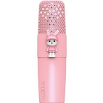 maXlife MXBM 500 Bluetooth Karaoke mikrofon růžový