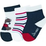 Sterntaler Dětské ponožky 3-pack bear marine – Hledejceny.cz