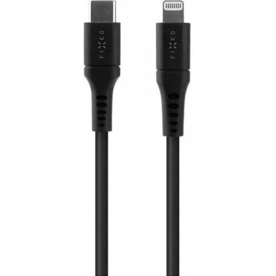 Fixed FIXDLS-CL12-BK USB-C/Lightning, 1,2m, černý – Zbozi.Blesk.cz