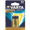 Baterie primární Varta LongLife Extra 9V 1ks 4122 101 411