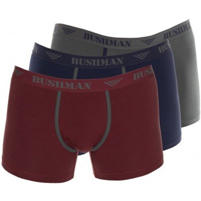 Bushman trenýrky edward vícebarevné 3Pack – Zboží Mobilmania