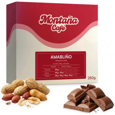 Café Montaña Brasília Agra Dabla zrnková 250 g – Hledejceny.cz