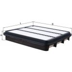 Vzduchový filtr MAHLE LX 2907 – Hledejceny.cz