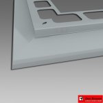 Den Braven Balkonový profil RAL 8017 – HobbyKompas.cz