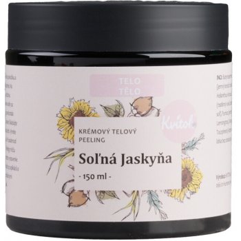 Kvitok solný tělový peeling Solná jeskyně 150 ml