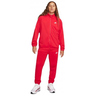 Nike Club Sportswear Sport Casual Track Suit university red/white – Hledejceny.cz