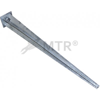 MTR Patka zarážecí s hrotem a navařenou deskou M12 (80/600mm) – Hledejceny.cz