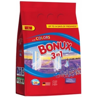 Bonux Color Lavender 20 PD 1,5 kg – Zbozi.Blesk.cz