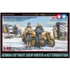 Sběratelský model Tamiya LUFTWAFFE CREW WINTER W-Kettenkraftrad 1:48