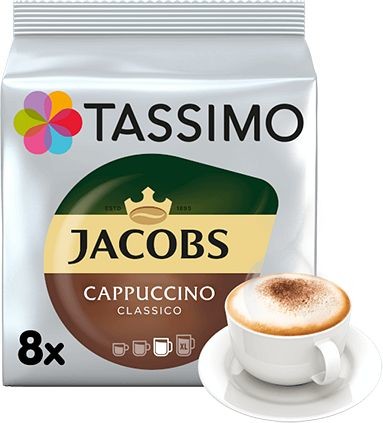 Tassimo Jacobs Krönung Cappuccino 8 porcí od 125 Kč - Heureka.cz