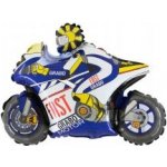 GRABO fóliový balónek MINI Motorka modrá 14 35cm nafukovací – Zboží Mobilmania